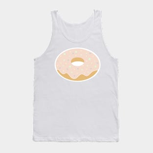 Pastel Pink Starry Donut Tank Top